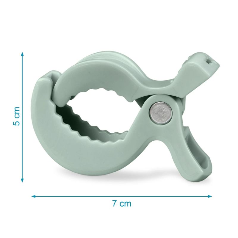 Kiokids Σετ Κλιπ Πολλαπλών Χρήσεων 4τμχ Mint