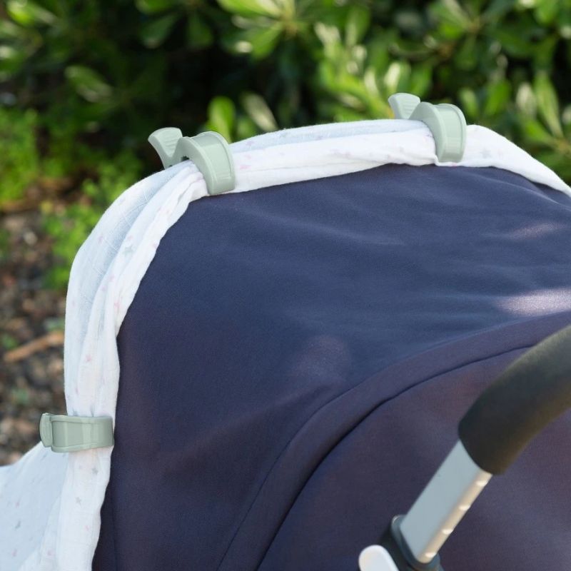 Kiokids Σετ Κλιπ Πολλαπλών Χρήσεων 4τμχ Mint