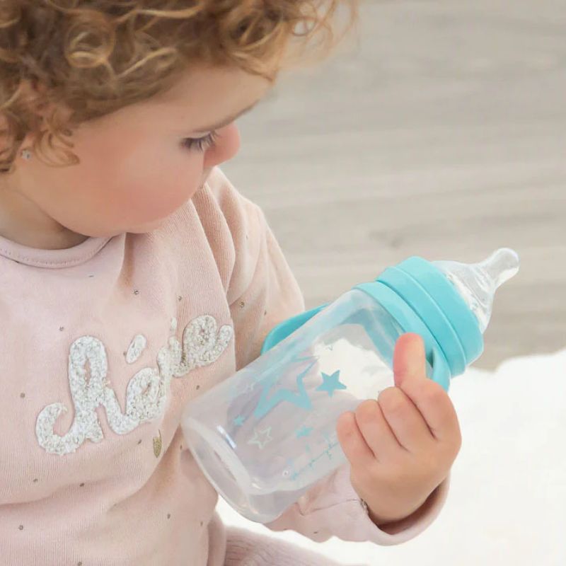 Kiokids Μπιμπερό Με Λαβές Για 4+ Μηνών 240ml Star Bleu