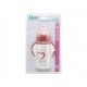 Kiokids Μπιμπερό Με Λαβές Για 4+ Μηνών 240ml Heart Pink