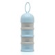 Kiokids Δοσομετρητής Σκόνης Γάλακτος 4 Θέσεων 340ml Blue And Grey