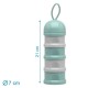 Kiokids Δοσομετρητής Σκόνης Γάλακτος 4 Θέσεων 340ml Sage
