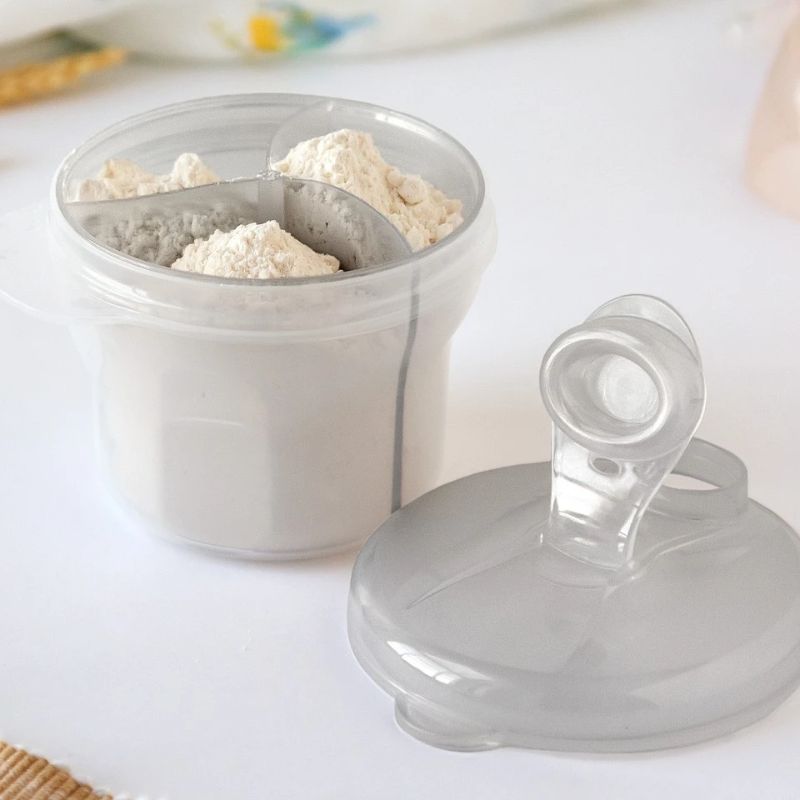 Kiokids Δοσομετρητής Σκόνης Γάλακτος 3 Θέσεων 300ml Grey