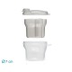 Kiokids Δοσομετρητής Σκόνης Γάλακτος 3 Θέσεων 300ml Grey