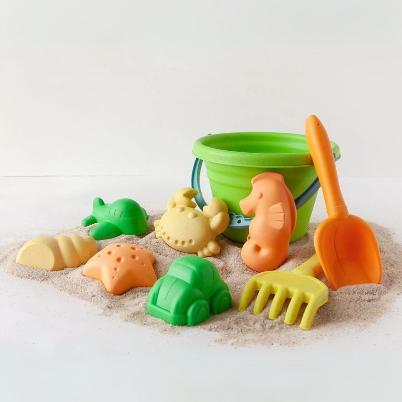 Kiokids Βιοδιασπώμενο Σετ Με Κουβαδάκι Για Παραλία 9 τμχ Για 18+ Μηνών Sea Life