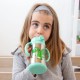 Kiokids Παγούρι-Θερμός Με Λαβές Για 6+ Μηνών 280ml Dragon Green