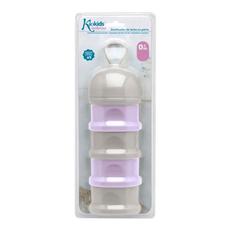 Kiokids Δοσομετρητής Σκόνης Γάλακτος 4 Θέσεων 340ml Lavender