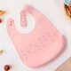 Kiokids Σαλιάρα Σιλικόνης Για 4+ Μηνών Petit Moments Pink