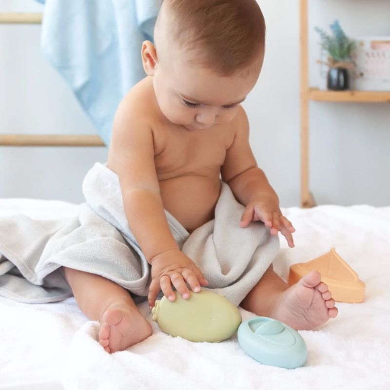 Kiokids Σετ Παιχνίδια Μπάνιου 3 τμχ Για 3+ Μηνών Καραβάκια