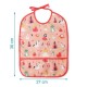 Kiokids Back To School Σαλιάρα Με Κορδόνια Για 4+ Μηνών Pink
