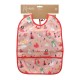 Kiokids Back To School Σαλιάρα Με Κορδόνια Για 4+ Μηνών Pink