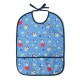 Kiokids Back To School Σαλιάρα Με Κορδόνια Για 4+ Μηνών Blue
