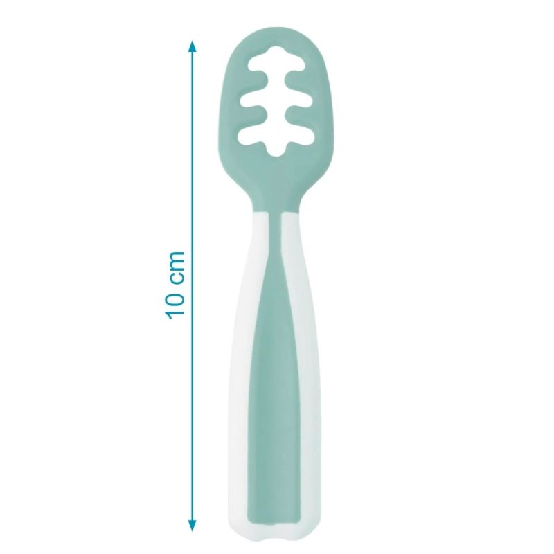 Kiokids Σετ Κουταλάκια Αυτοσίτισης 2 τμχ Για 6+ Μηνών Sage