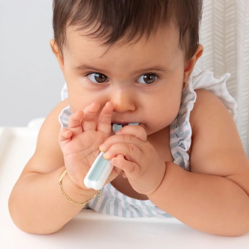 Kiokids Σετ Κουταλάκια Αυτοσίτισης 2 τμχ Για 6+ Μηνών Sage