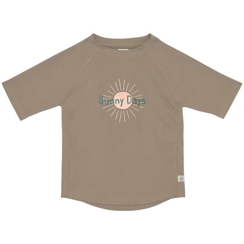 Laessig Αντιηλιακό Κοντομάνικο Μπλουζάκι Rashguard Sun Choco