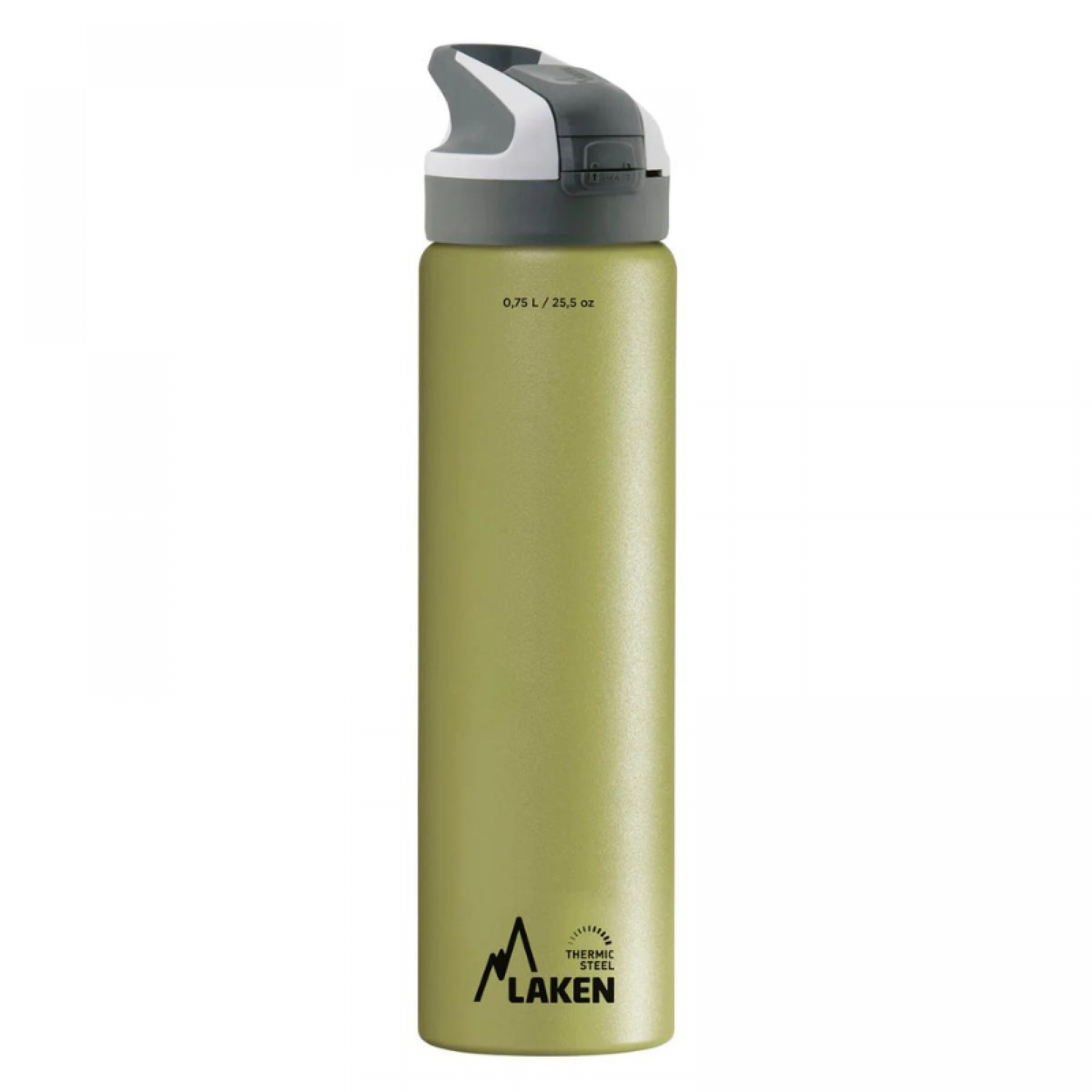 Laken Θερμός Νερού Με Summit Cap 750ml Olive