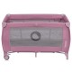 Lionelo Stefi Plus Παρκοκρέβατο 2 Επιπέδων Pink Magnolia