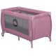 Lionelo Stefi Plus Παρκοκρέβατο 2 Επιπέδων Pink Magnolia