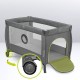 Lionelo Stefi Plus Παρκοκρέβατο 2 Επιπέδων Olive Green