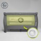Lionelo Stefi Plus Παρκοκρέβατο 2 Επιπέδων Olive Green