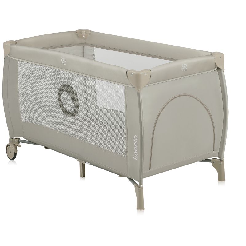 Lionelo Stefi Plus Παρκοκρέβατο 2 Επιπέδων Beige Capuccino