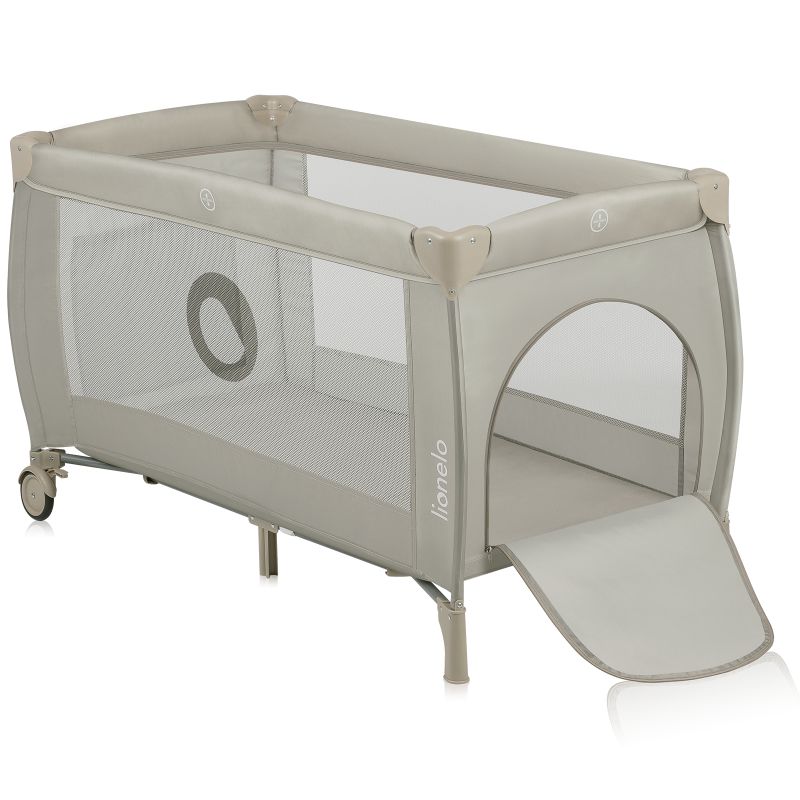 Lionelo Stefi Plus Παρκοκρέβατο 2 Επιπέδων Beige Capuccino