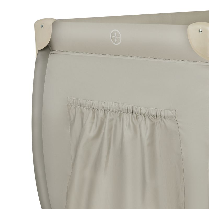 Lionelo Stefi Plus Παρκοκρέβατο 2 Επιπέδων Beige Capuccino