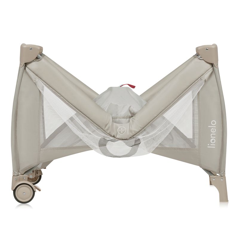 Lionelo Stefi Plus Παρκοκρέβατο 2 Επιπέδων Beige Capuccino