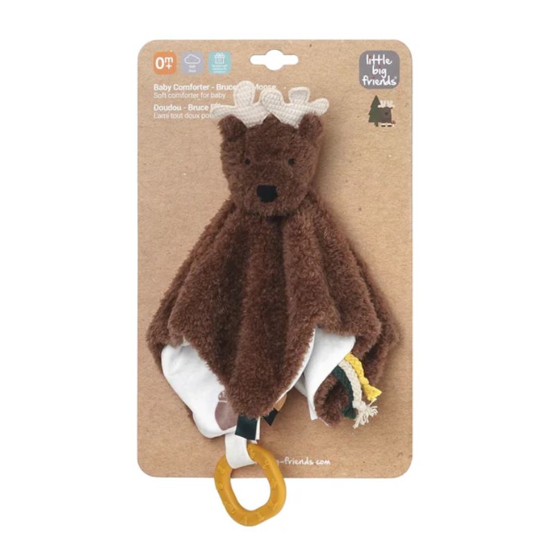 Little Big Friends Πανάκι Παρηγοριάς Bruce the Moose