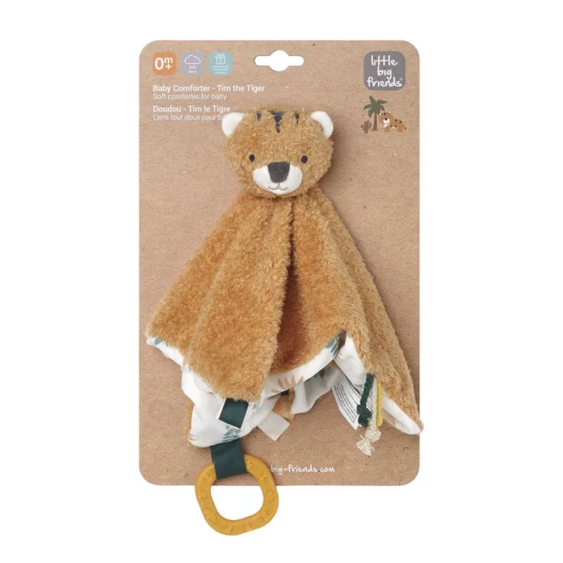 Little Big Friends Πανάκι Παρηγοριάς Tim the Tiger