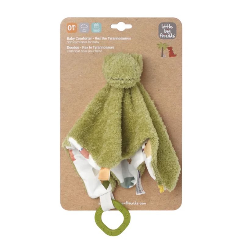 Little Big Friends Πανάκι Παρηγοριάς Rex the Tyrannosaurus
