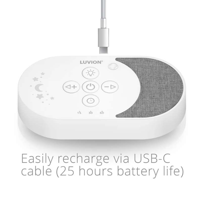 Luvion Mini White Noise Συσκευή Λευκών Ήχων Moon Edition