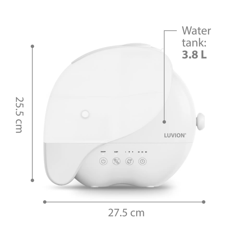 Luvion Elephant Υγραντήρας Αέρα 3.8L White