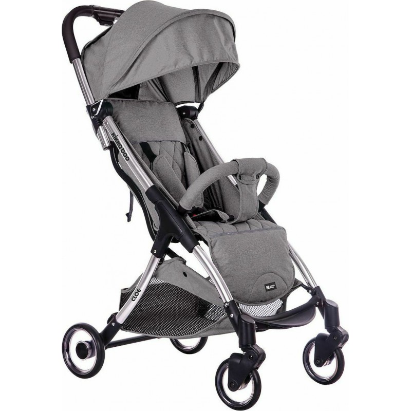 KikkaBoo Cloe παιδικό Καρότσι  Light Grey 
