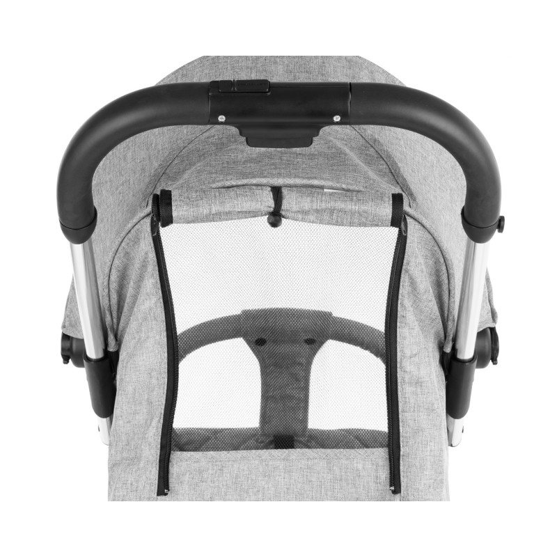 KikkaBoo Cloe παιδικό Καρότσι  Light Grey 