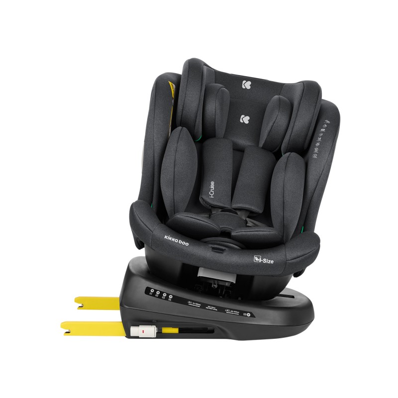 Kikkaboo i-Cruise i-Size Κάθισμα Αυτοκινήτου 40-150cm Dark Grey