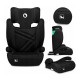 Lionelo Hugo i-Size Κάθισμα Αυτοκινήτου Isofix 100-150cm ή 15-36kg Black Carbon