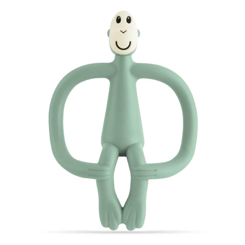 Matchstick Monkey Σιλικονούχο Μασητικό Παιχνίδι Mint Green