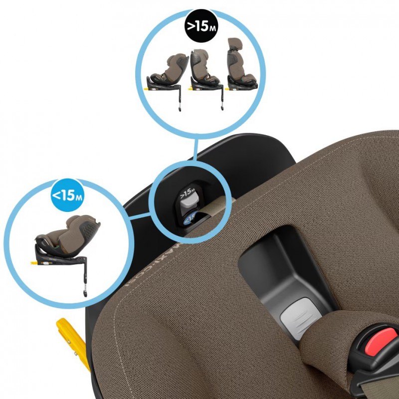 Maxi-Cosi Emerald 360 Pro Kάθισμα Αυτοκινήτου 40-150cm Authentic Truffle