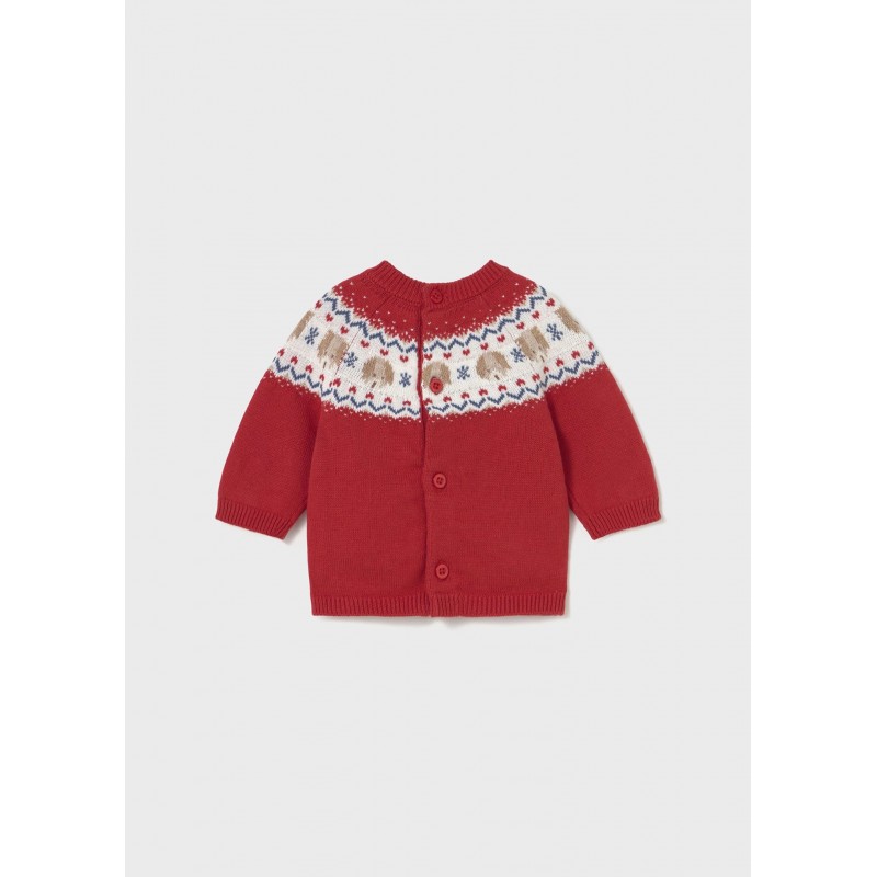 Mayoral Βρεφικό Πλεκτό Ζέρσεϋ Κερασί 15-02336-095