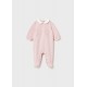 Mayoral Βρεφικό Βελουτέ Φορμάκι Με Γιακά Ροζ Μπεμπέ 15-02701-063