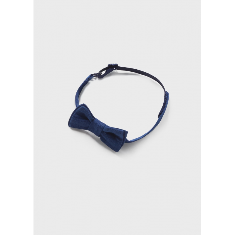 Mayoral Βρεφικό Πουκαμισο Μακρυμάνικο Με Παπιγιόν Layette Boy Oxford Γαλάζιο 24-01196-025