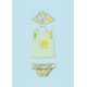 Mayoral Βρεφικό Σετ Μαγιό Με Καπέλο Layette Girl Αχλαδί 24-01633-073