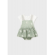 Mayoral Βρεφικό Σετ Κοντομάνικο Μπλουζάκι Με Σαλοπέτα-Φούστα Layette Girl Πράσινο 24-01836-036