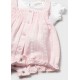 Mayoral Better Cotton Βρεφικό Σετ Κοντομάνικο Μπλουζάκι Και Σαλοπέτα 2 τμχ Ροζ Μπεμπέ 26-01638-042