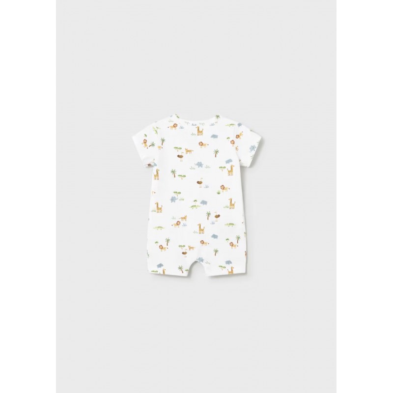 Mayoral Better Cotton Βρεφικό Σετ Κοντομάνικα Φορμάκια 2 τμχ Κίτρινο 26-01719-073