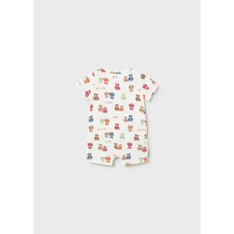 Mayoral Better Cotton Βρεφικό Σετ Κοντομάνικα Φορμάκια 2 τμχ Κεραμικό 26-01719-074