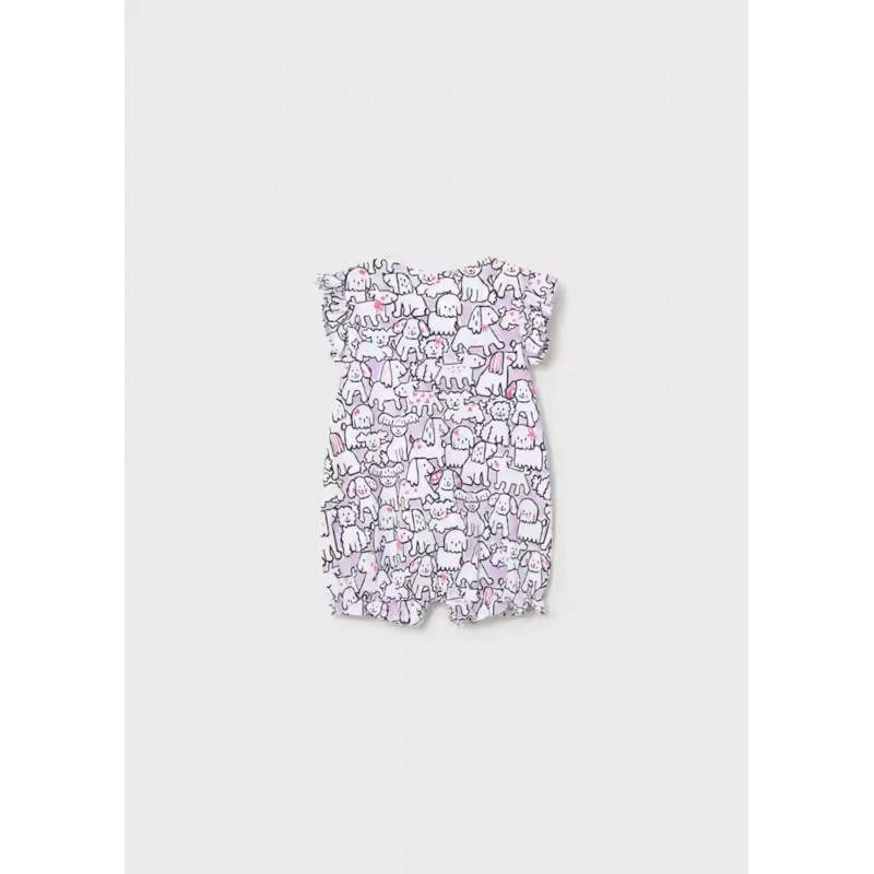 Mayoral Better Cotton Βρεφικό Σετ Κοντομάνικα Φορμάκια 3 τμχ Τσίχλα 26-01731-010