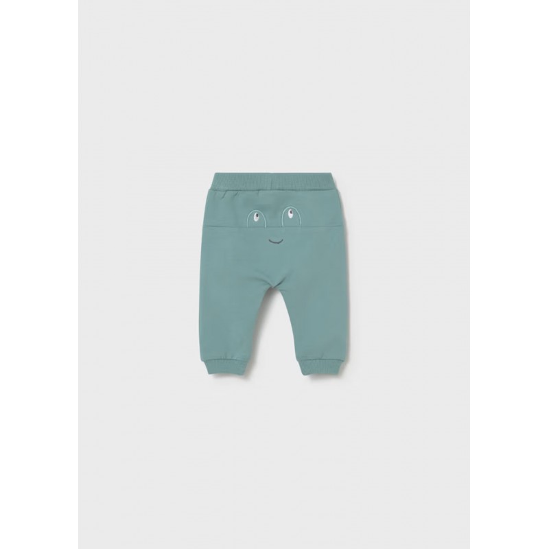 Mayoral Better Cotton Βρεφικό Σετ Κοντομάνικο Μπλουζάκι, Ζακετάκι Και Παντελονάκι 3 τμχ Πάπια 26-01893-030