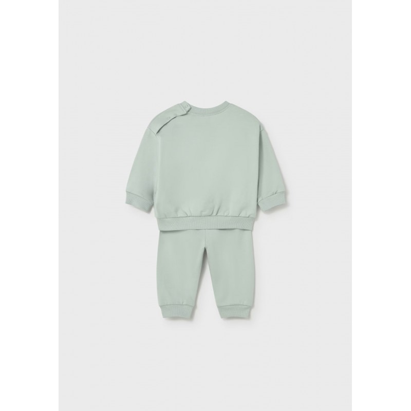 Mayoral Ecofriends Βρεφικό Σετ Φουτεράκι Και Παντελονάκι 2 τμχ Μέντα 26-01898-070